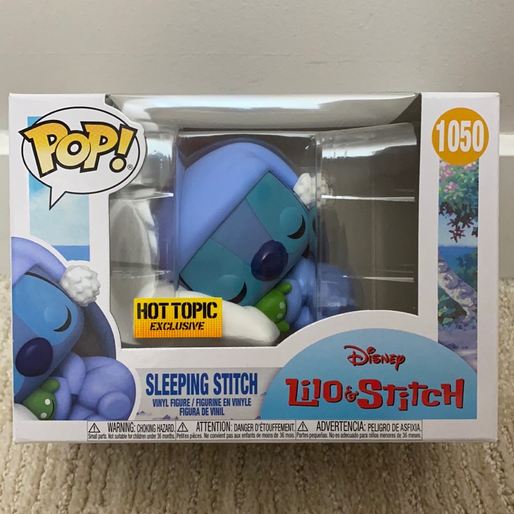 Sleeping Stitch Exclusive Funko Pop